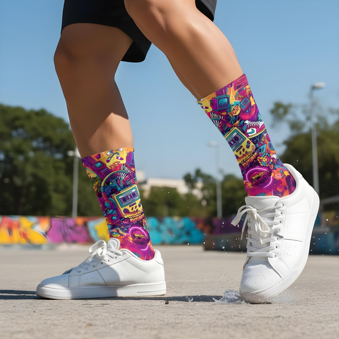 CALCETINES FULL PRINT