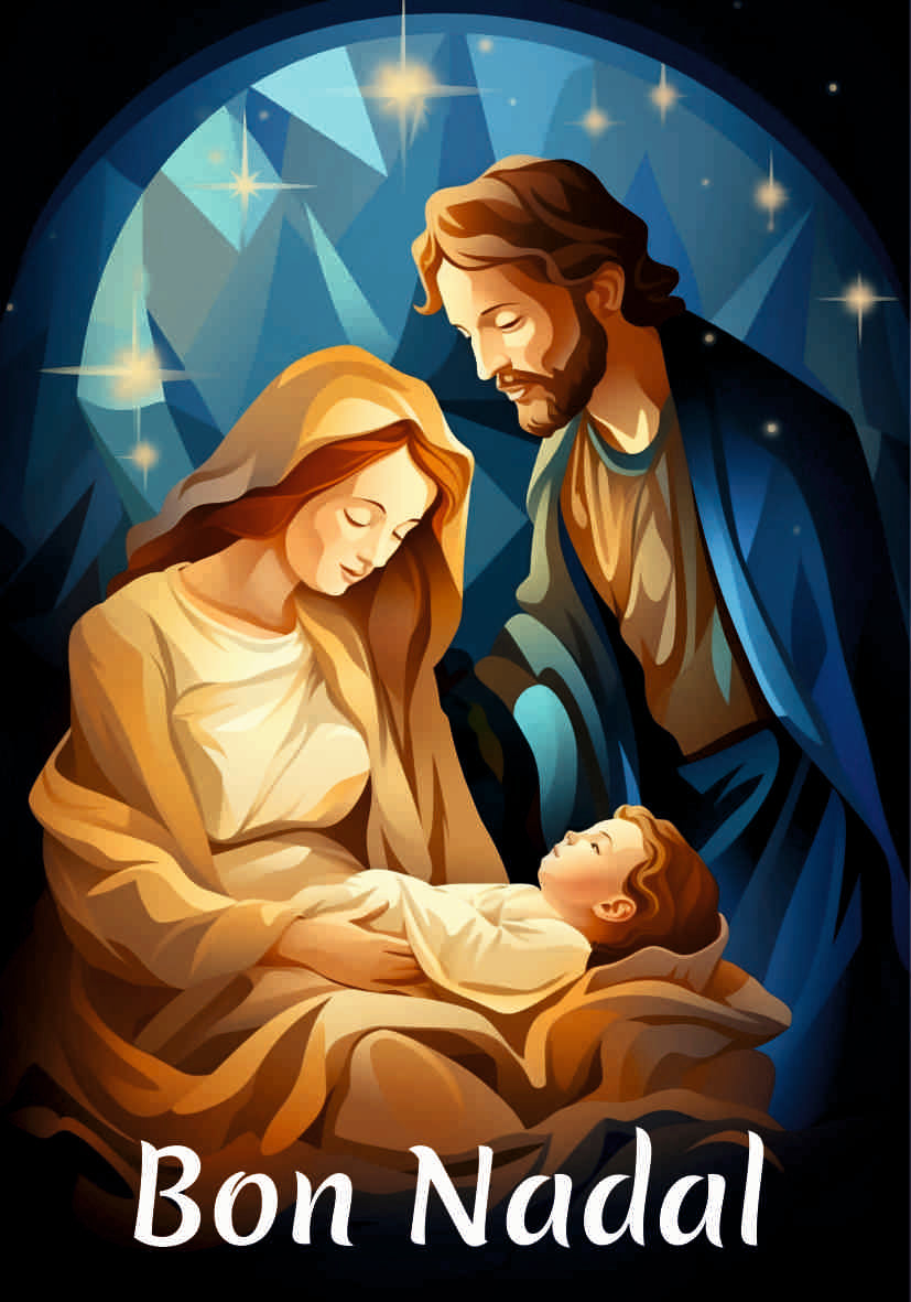 Balconera Nadal “Feliç Nadal" - 2 (CATALAN)