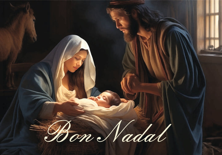 Balconera Nadal “Feliç Nadal" - 80 (CATALAN)