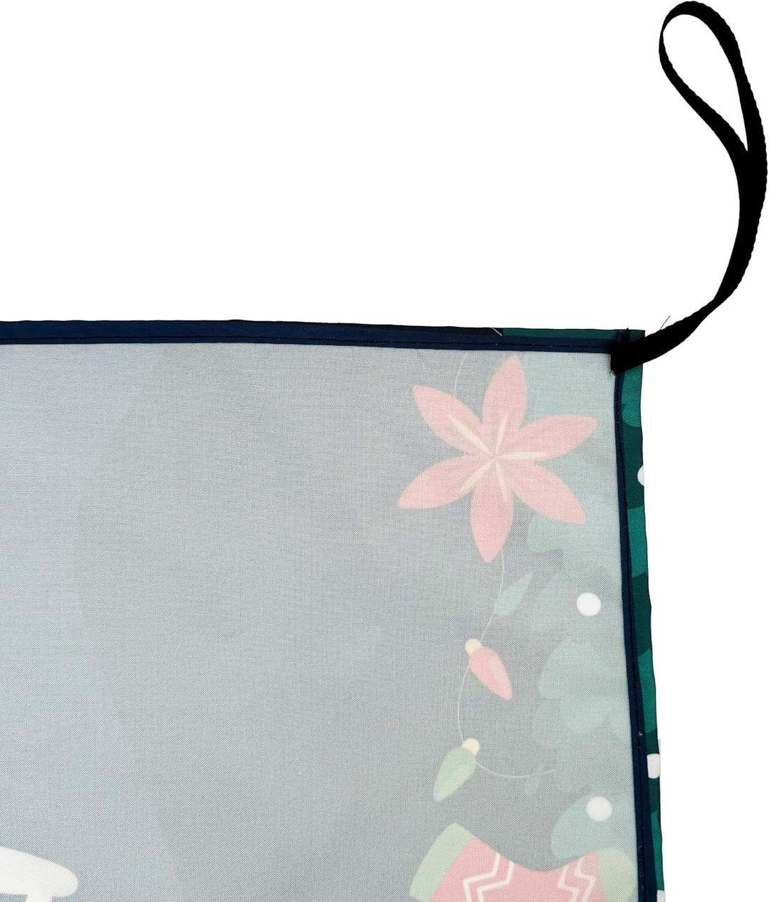 Balconera personalizada colgada en un balcón, tejido resistente | Banderas Porras