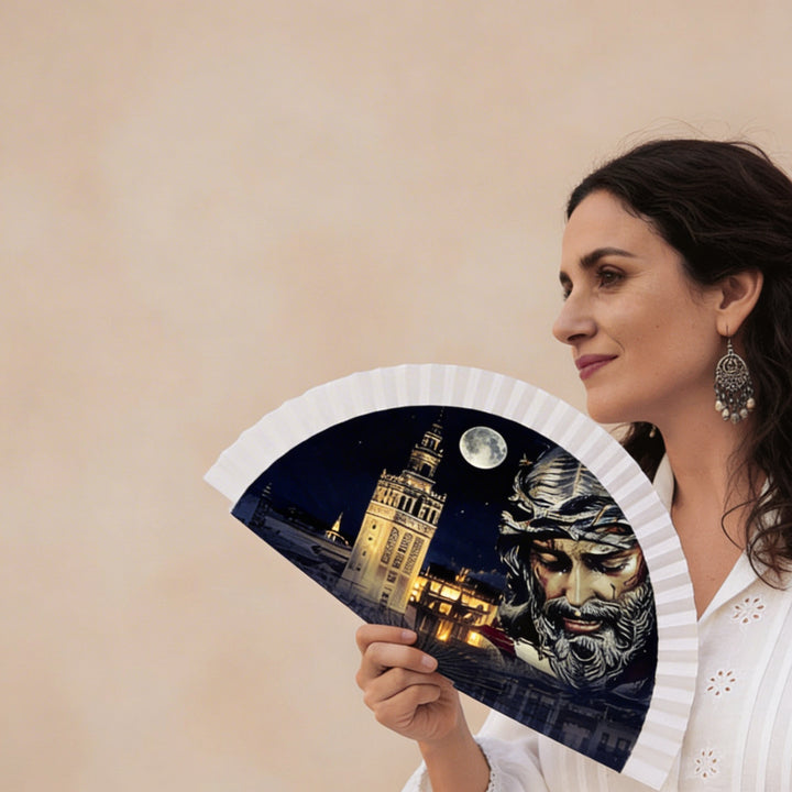 ABANICO CRISTO DE LOS GITANOS