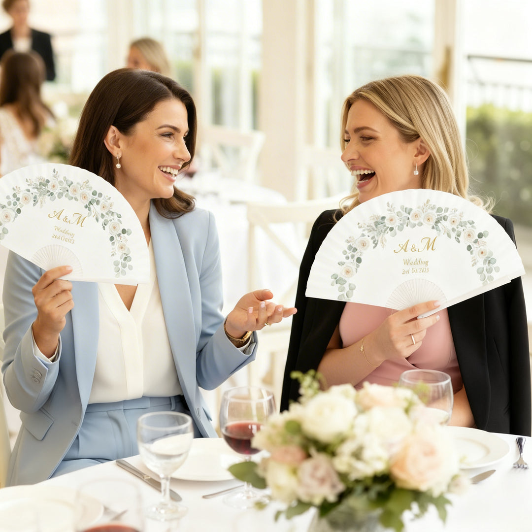 ABANICOS BODAS PERSONALIZADOS