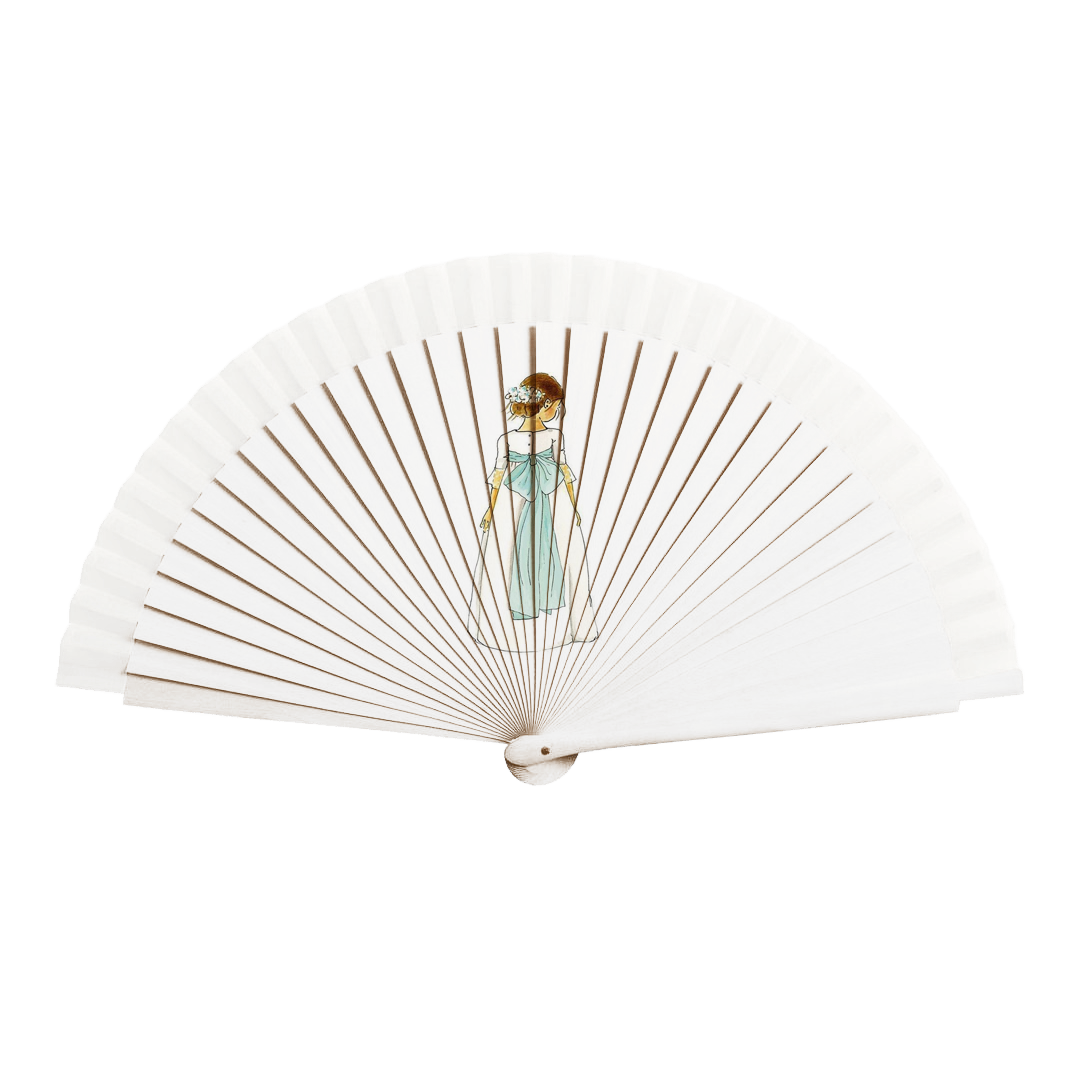 Abanicos Comuniones Personalizados