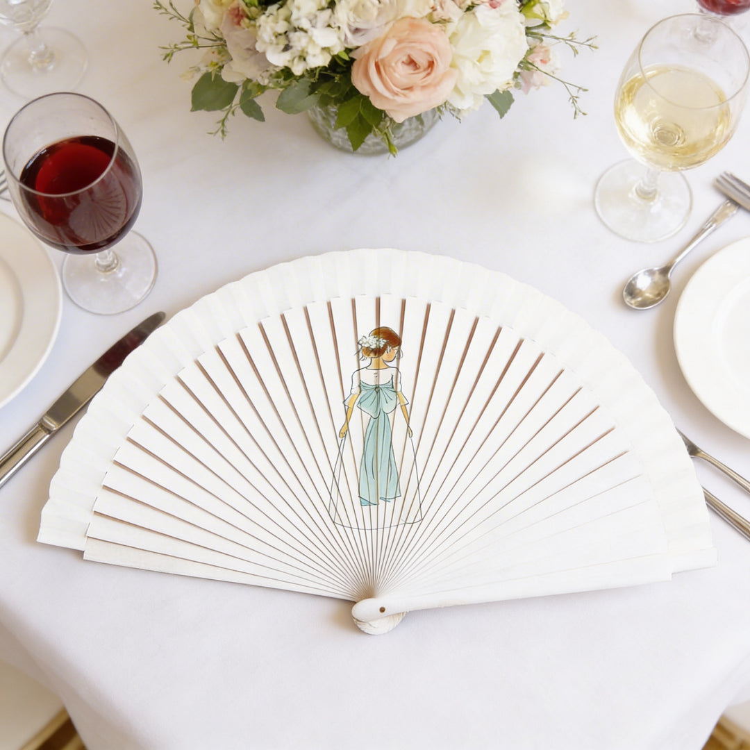 Abanicos Comuniones Personalizados