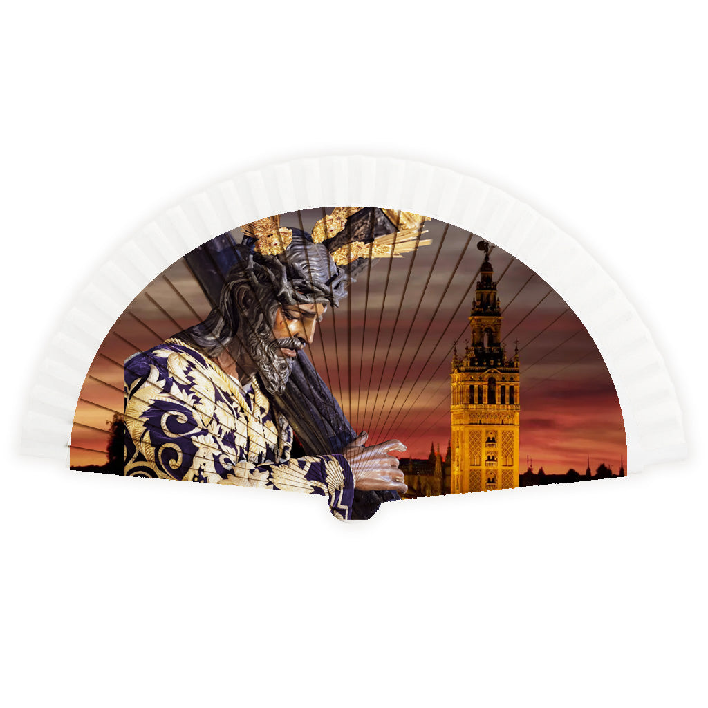 ABANICO CRISTO DE LOS GITANOS-GIRALDA