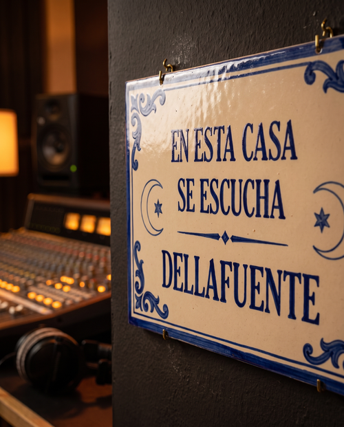 Azulejo homenaje Dellafuente