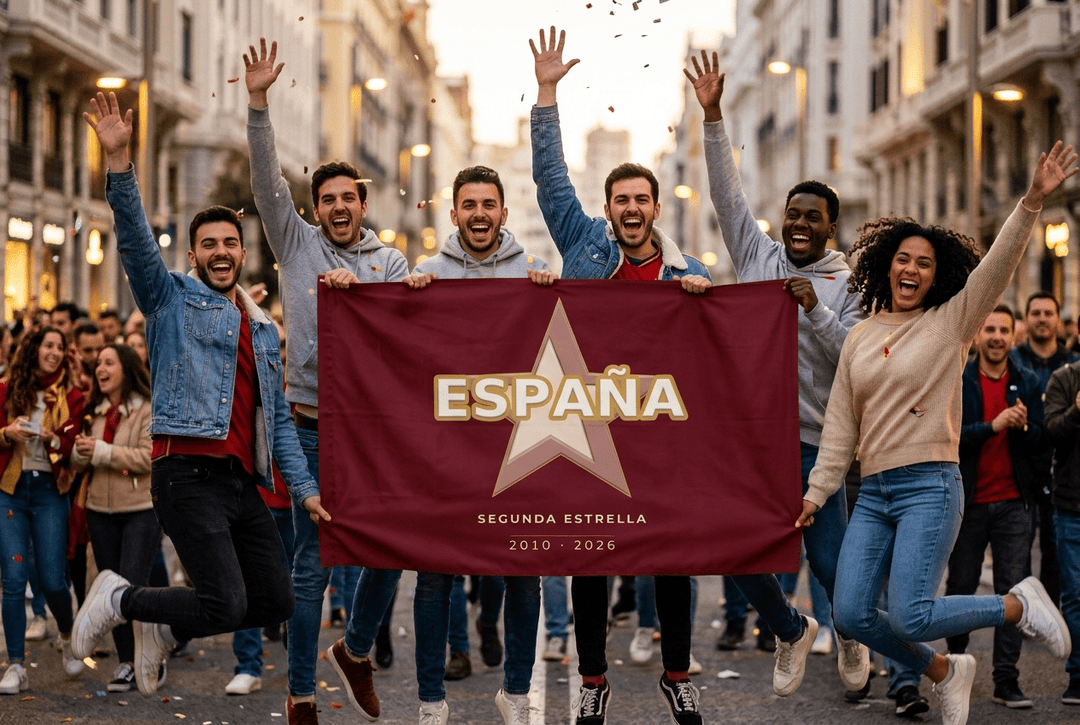 Bandera España SEGUNDA ESTRELLA