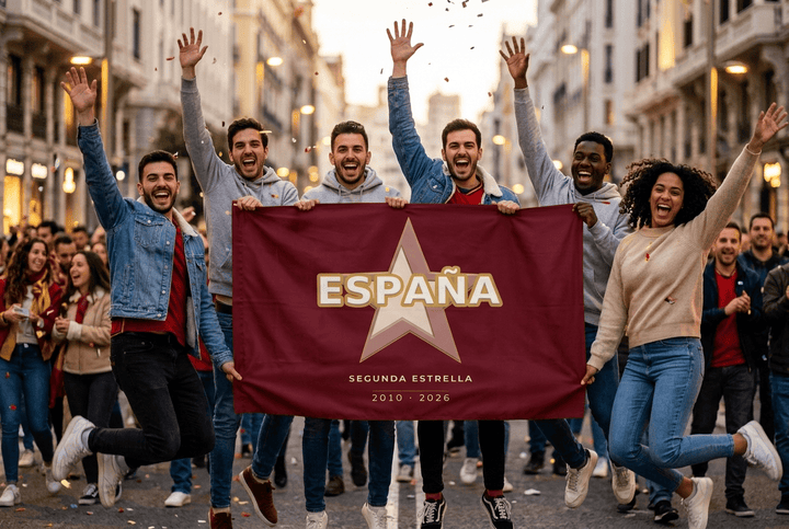 Bandera España SEGUNDA ESTRELLA