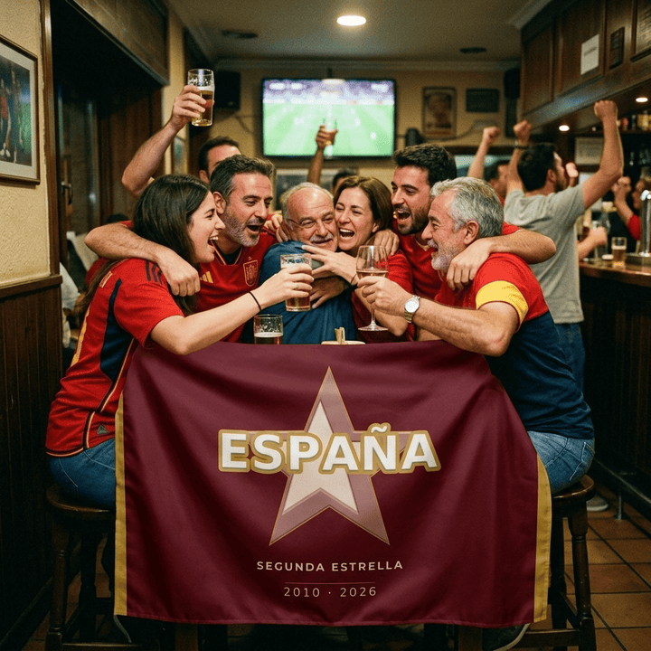 Bandera España SEGUNDA ESTRELLA