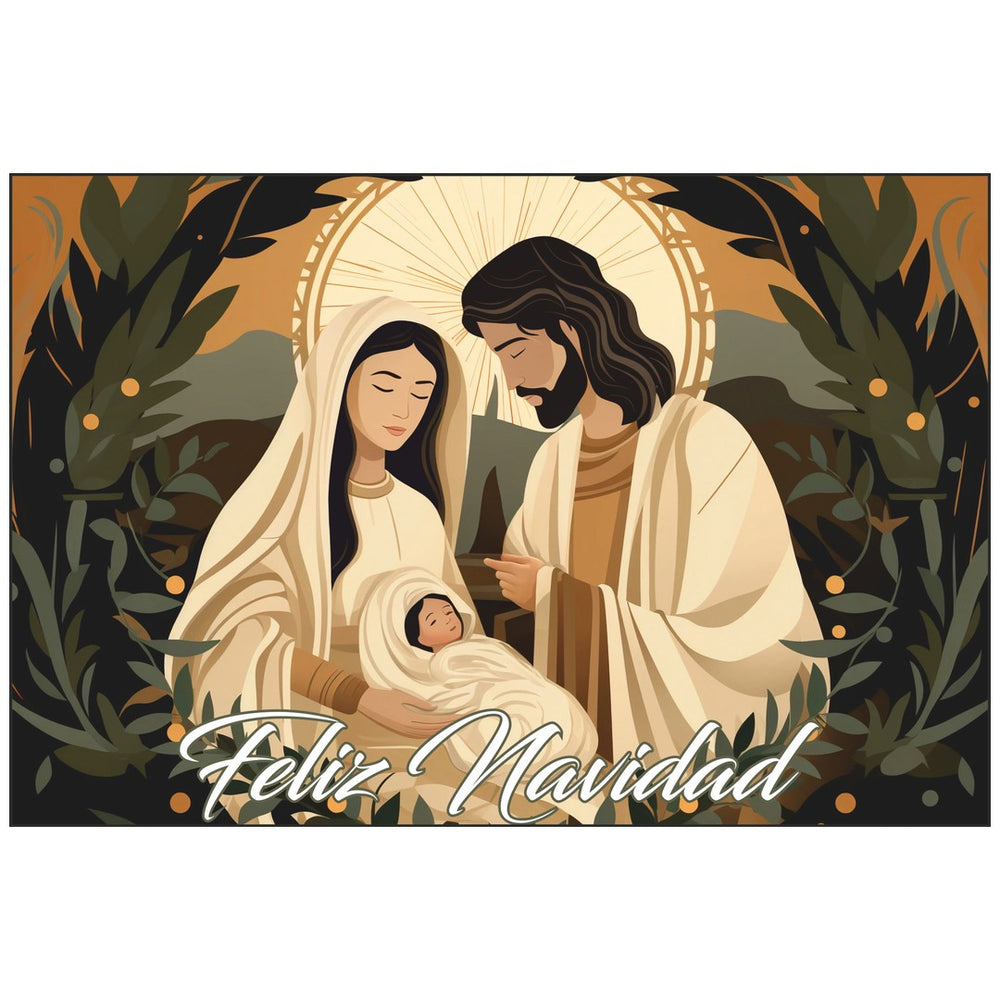 Diseño de la balconera de Navidad Feliz Navidad modelo 15 | Banderas Porras