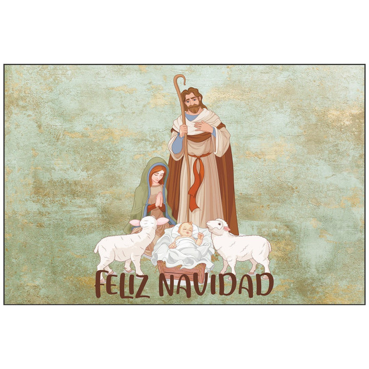 Diseño de la balconera de Navidad Feliz Navidad modelo 16 | Banderas Porras