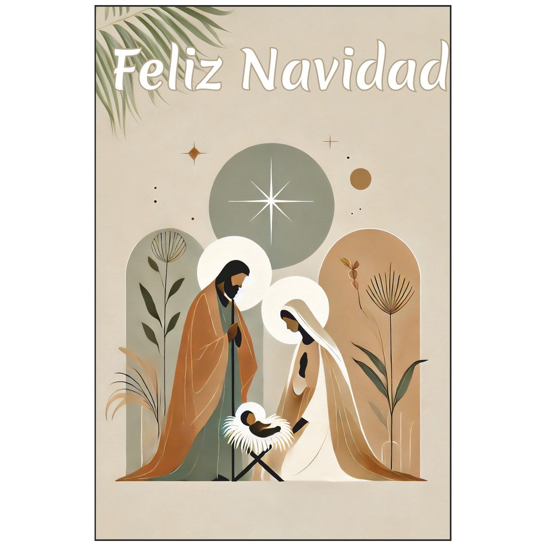 Diseño de la balconera de Navidad Feliz Navidad modelo 20 | Banderas Porras