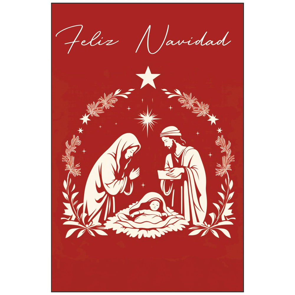 Diseño de la balconera de Navidad Feliz Navidad modelo 21 | Banderas Porras
