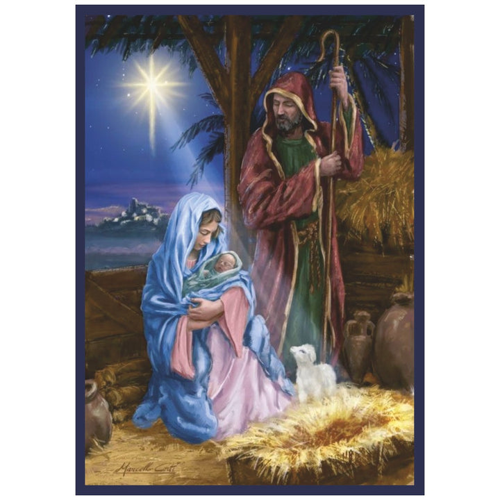 Diseño de la balconera de Navidad Feliz Navidad modelo 33 | Banderas Porras