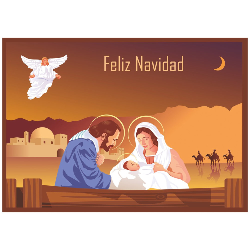 Diseño de la balconera de Navidad Feliz Navidad modelo 34 | Banderas Porras