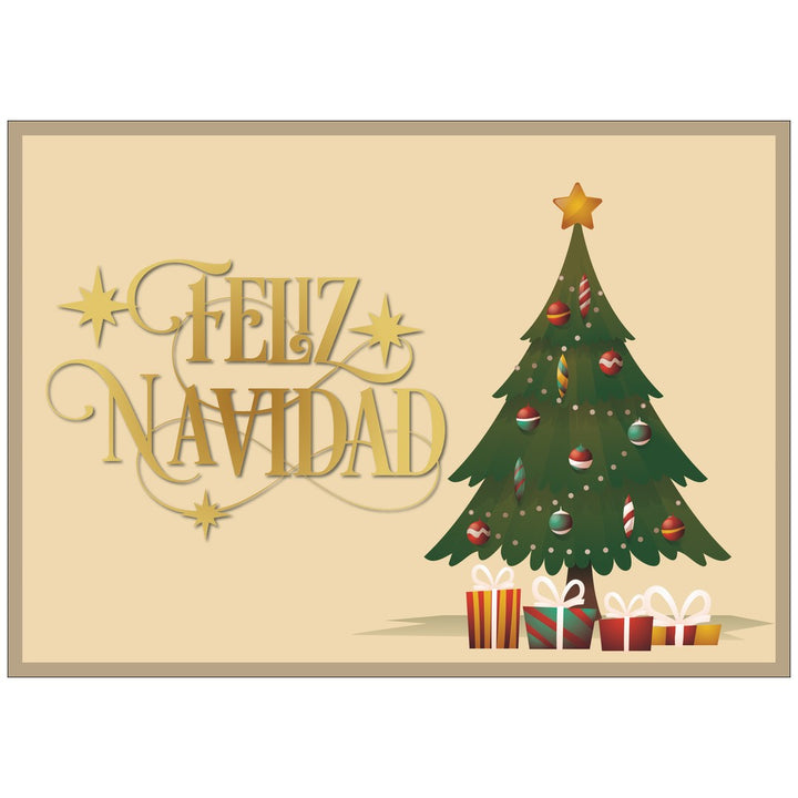 Diseño de la balconera de Navidad Feliz Navidad modelo 69 | Banderas Porras