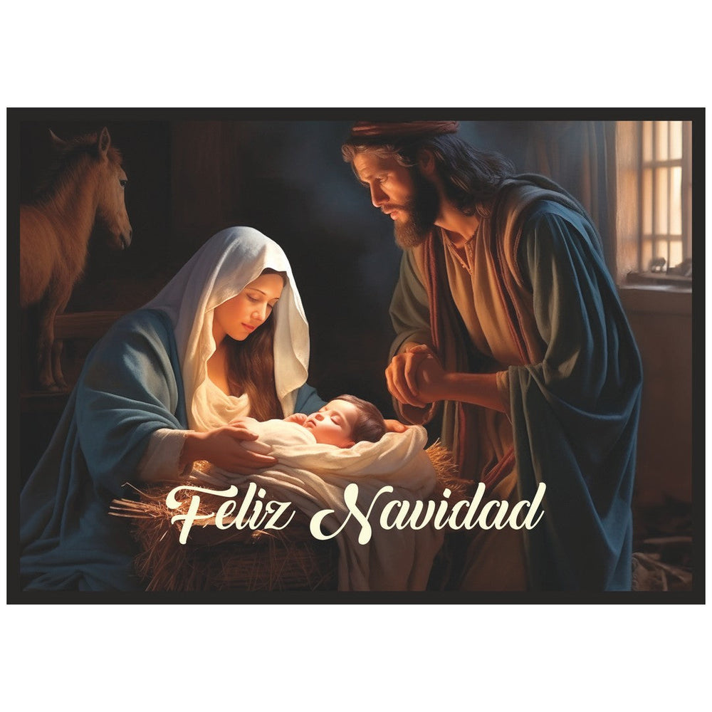 Diseño de la balconera de Navidad Feliz Navidad modelo 80 | Banderas Porras