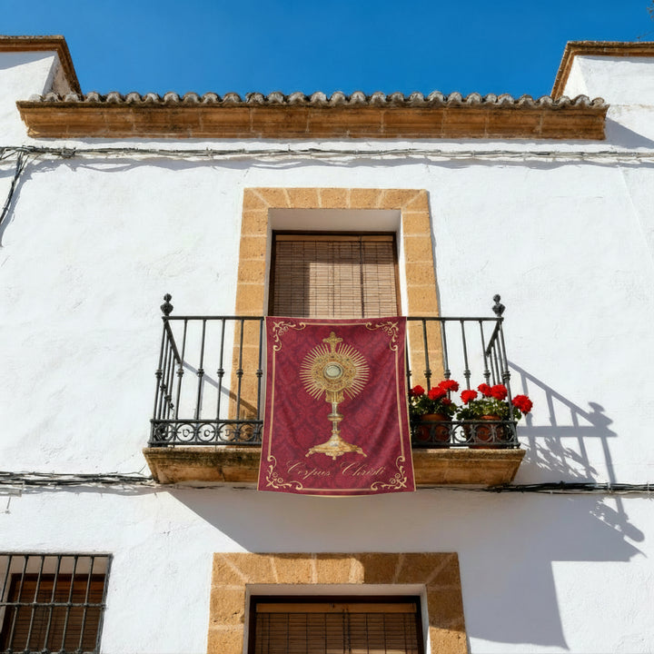 Balconera Corpus Christi Burdeos