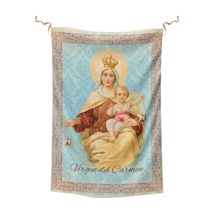 Balconera Virgen del Carmen (Celeste)