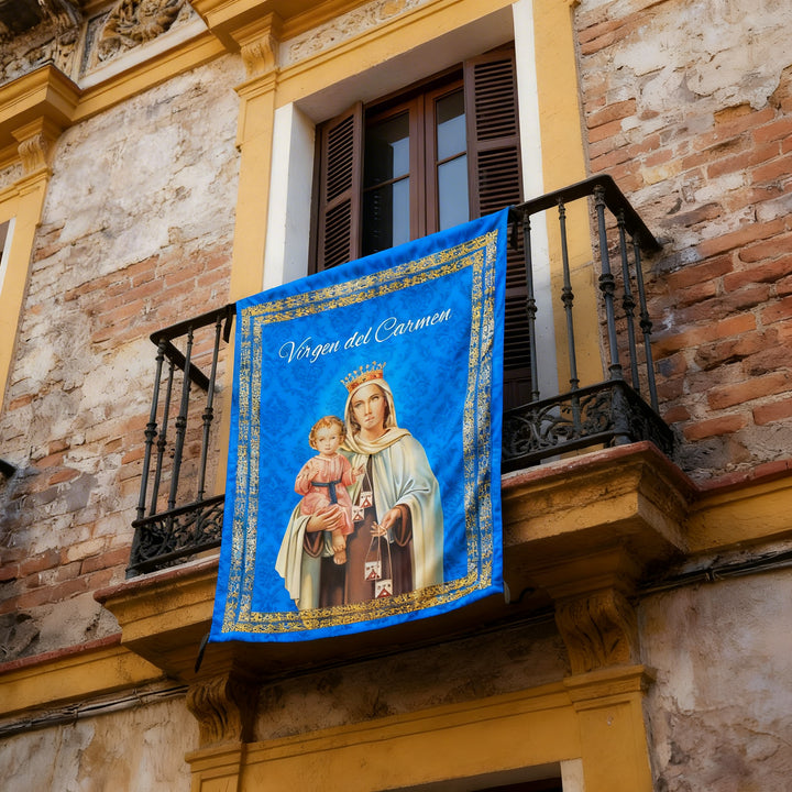 Balconera Virgen del Carmen (Azul)