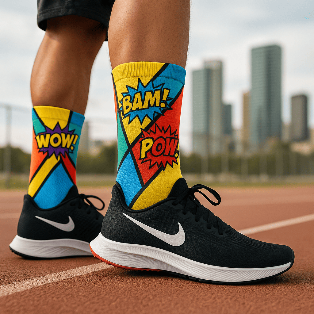 Pack de 2 pares de calcetines personalizados full print de Banderas Porras