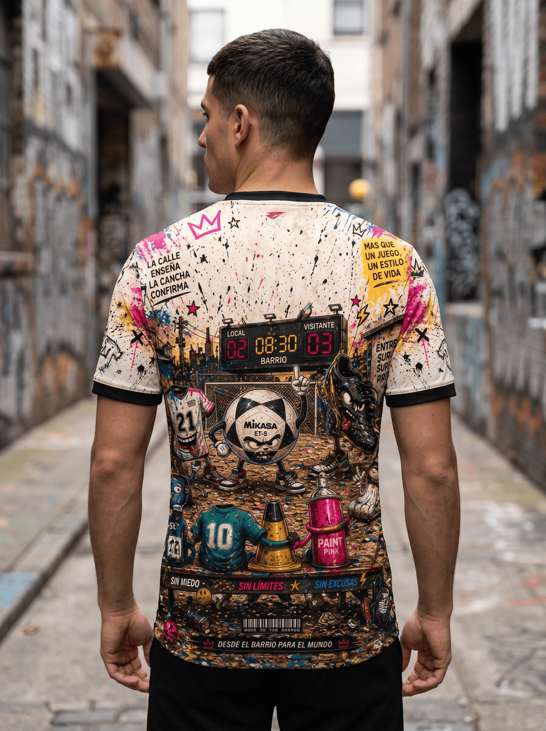 CAMISETA TÉCNICA CALLE