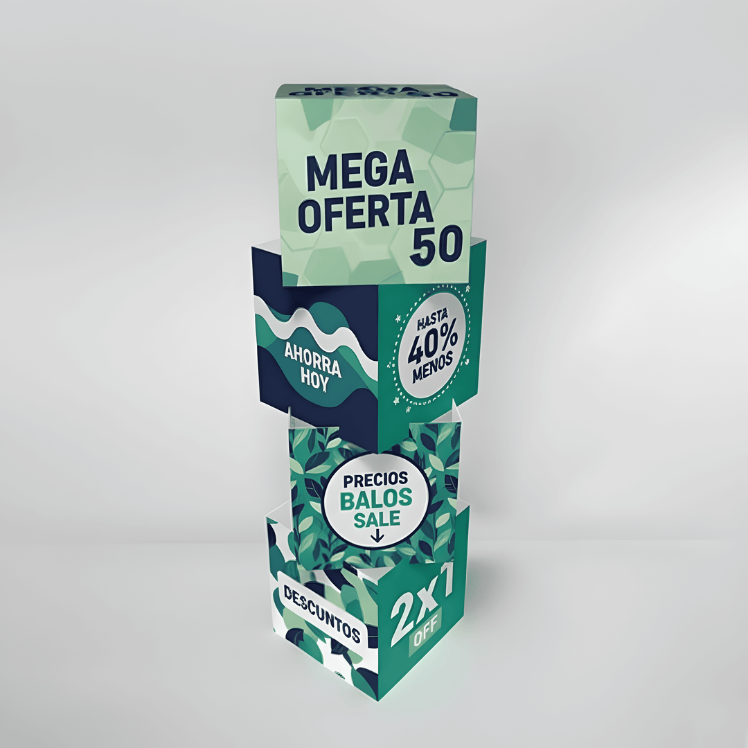 CUBO PUBLICITARIO (PACK COMPLETO)