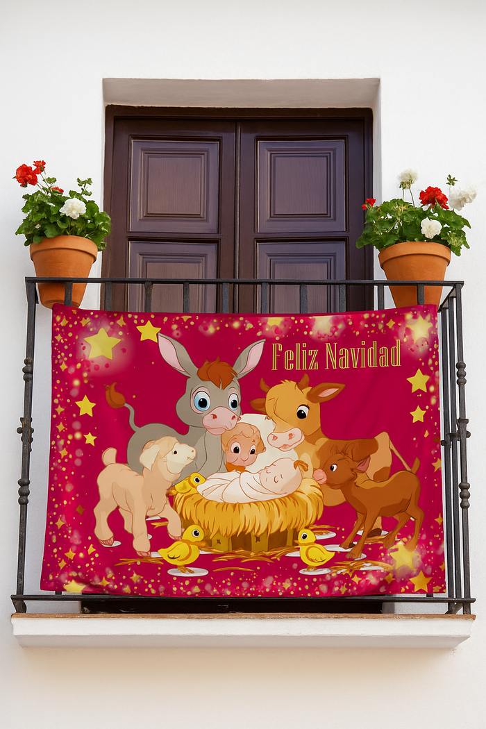Balconera Portal con animalitos