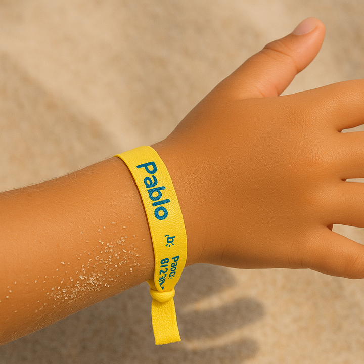 PULSERAS PERSONALIZADAS DE SUBLIMACION NIÑOS