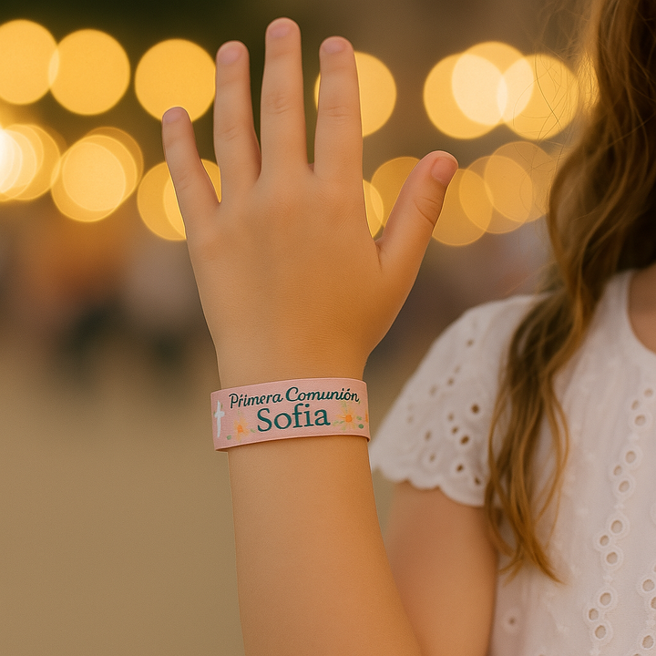 PULSERAS PERSONALIZADAS DE SUBLIMACION NIÑOS
