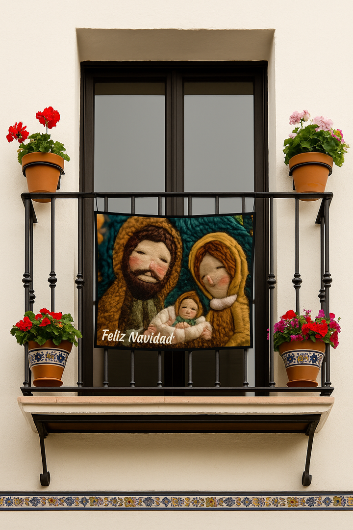 Balconera Navidad “Feliz Navidad" - 9
