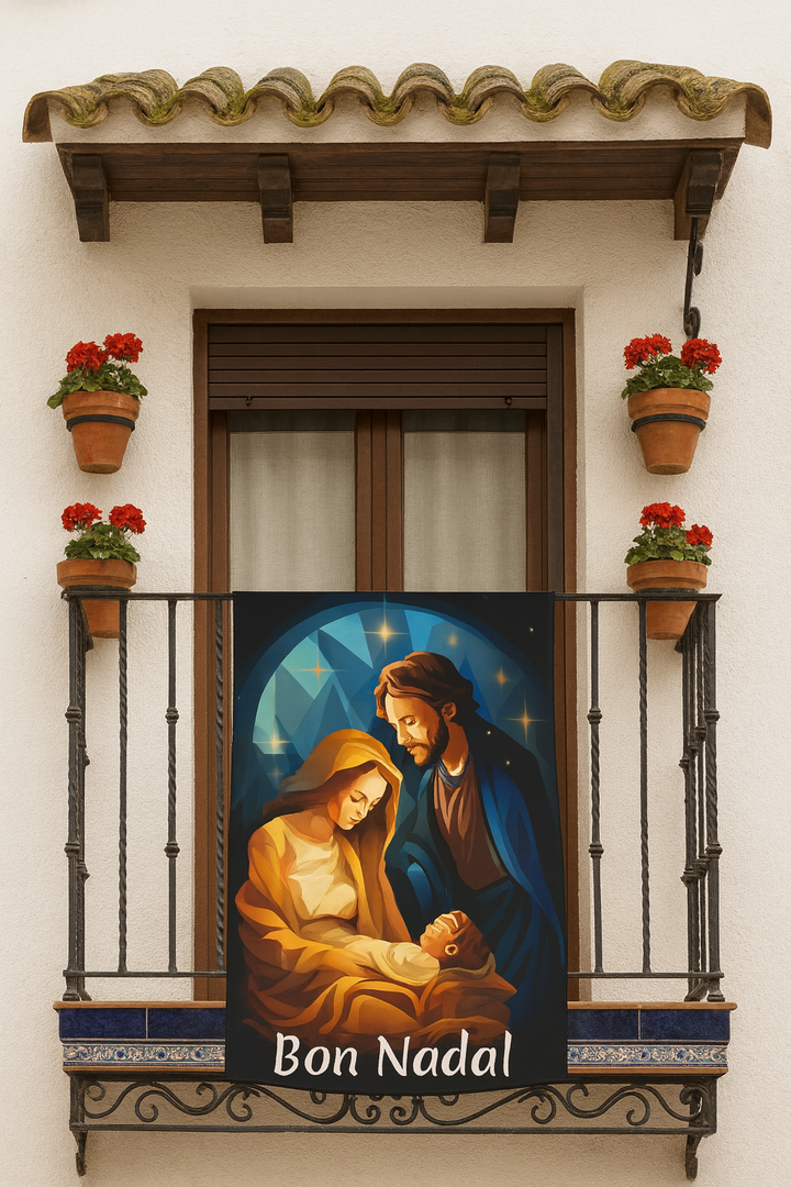 Balconera Nadal “Feliç Nadal" - 2 (CATALAN)
