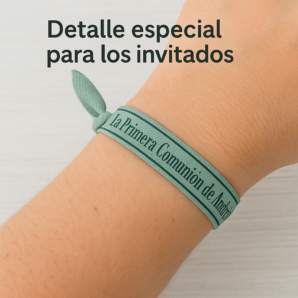 PULSERAS PERSONALIZADAS DE SUBLIMACION NIÑOS