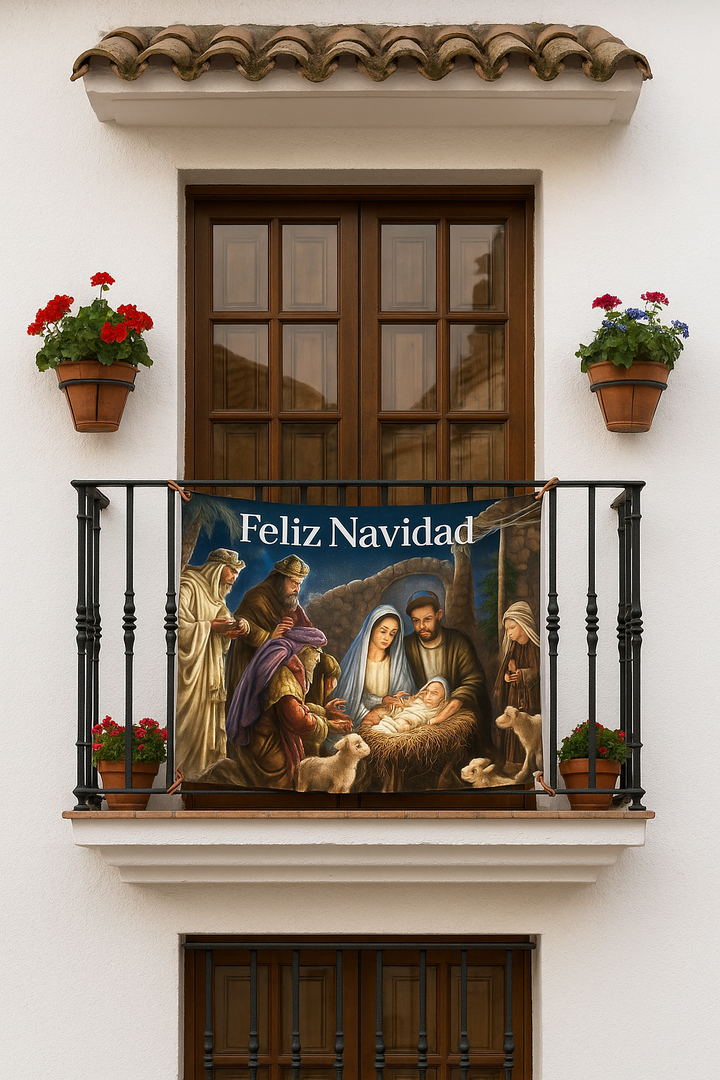 Balconera Navidad “Feliz Navidad" - 24