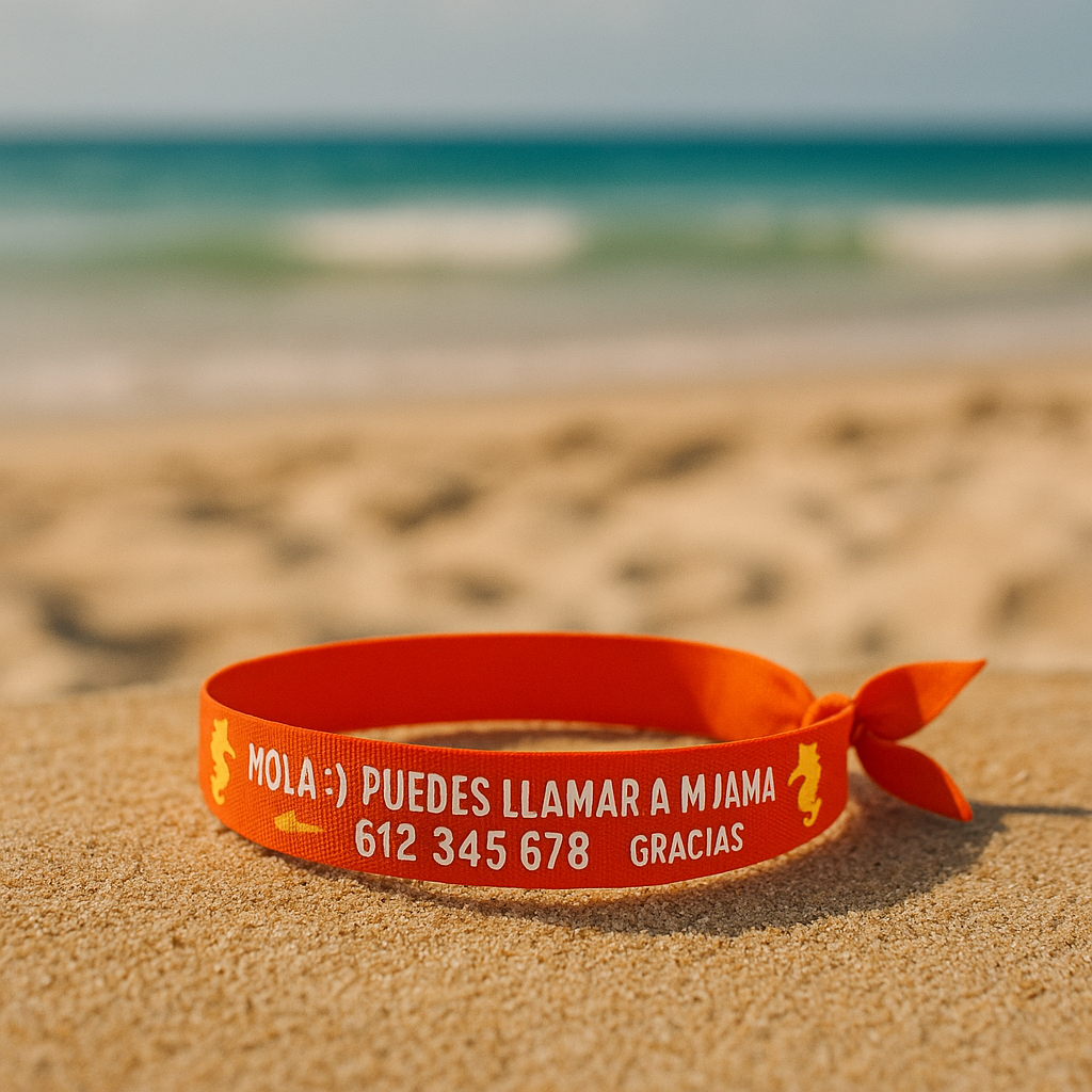 PULSERAS PERSONALIZADAS DE SUBLIMACION NIÑOS