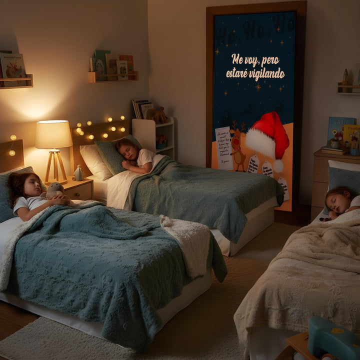 FUNDAS PUERTAS DE NAVIDAD🎄 - PAPA NOEL