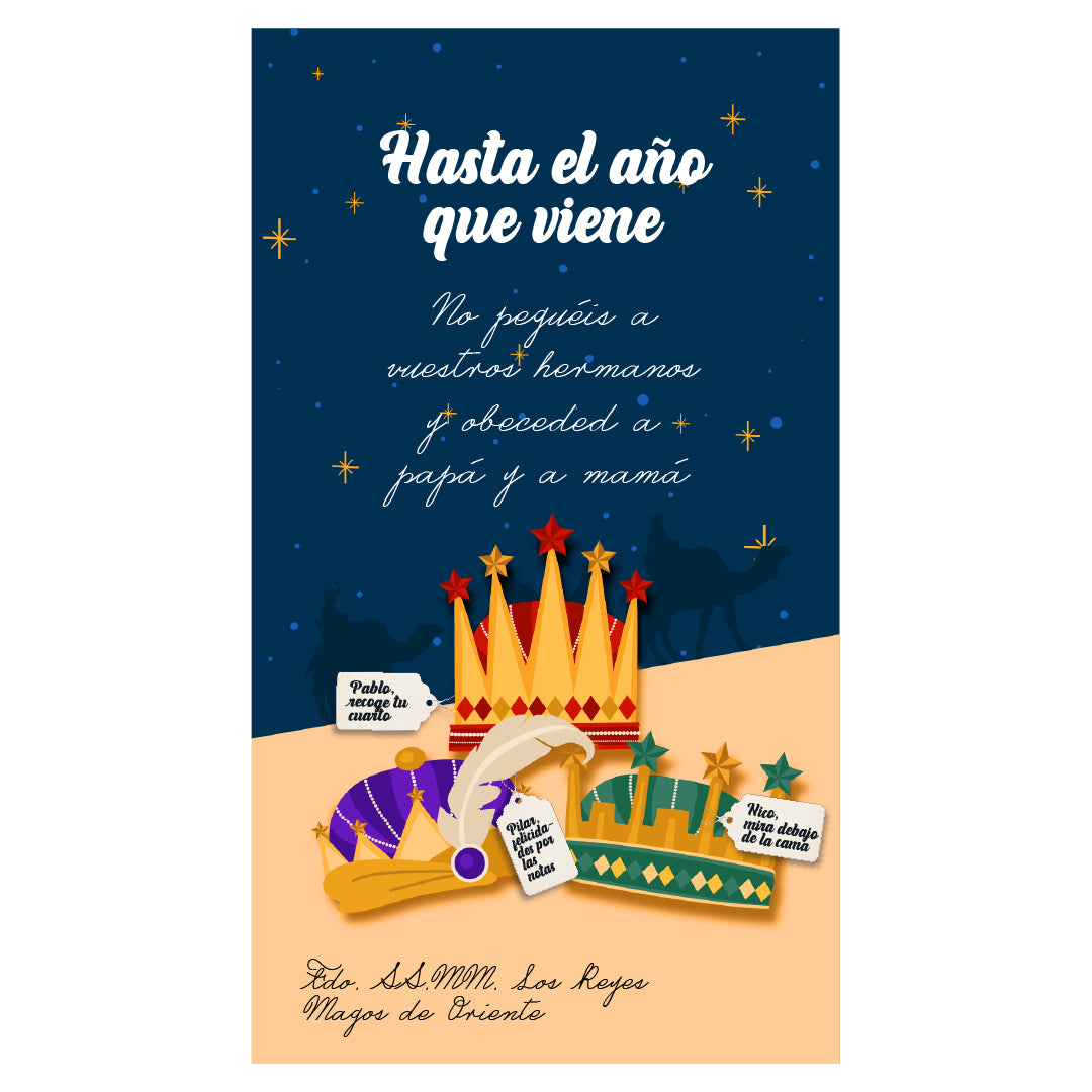 FUNDAS PUERTAS DE NAVIDAD - REYES MAGOS🎄