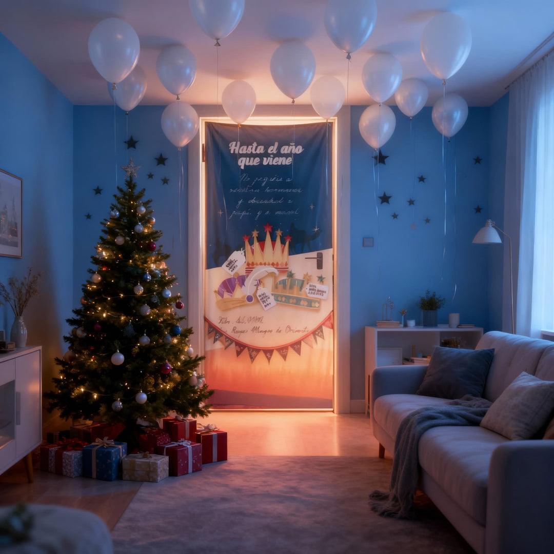 FUNDAS PUERTAS DE NAVIDAD - REYES MAGOS🎄