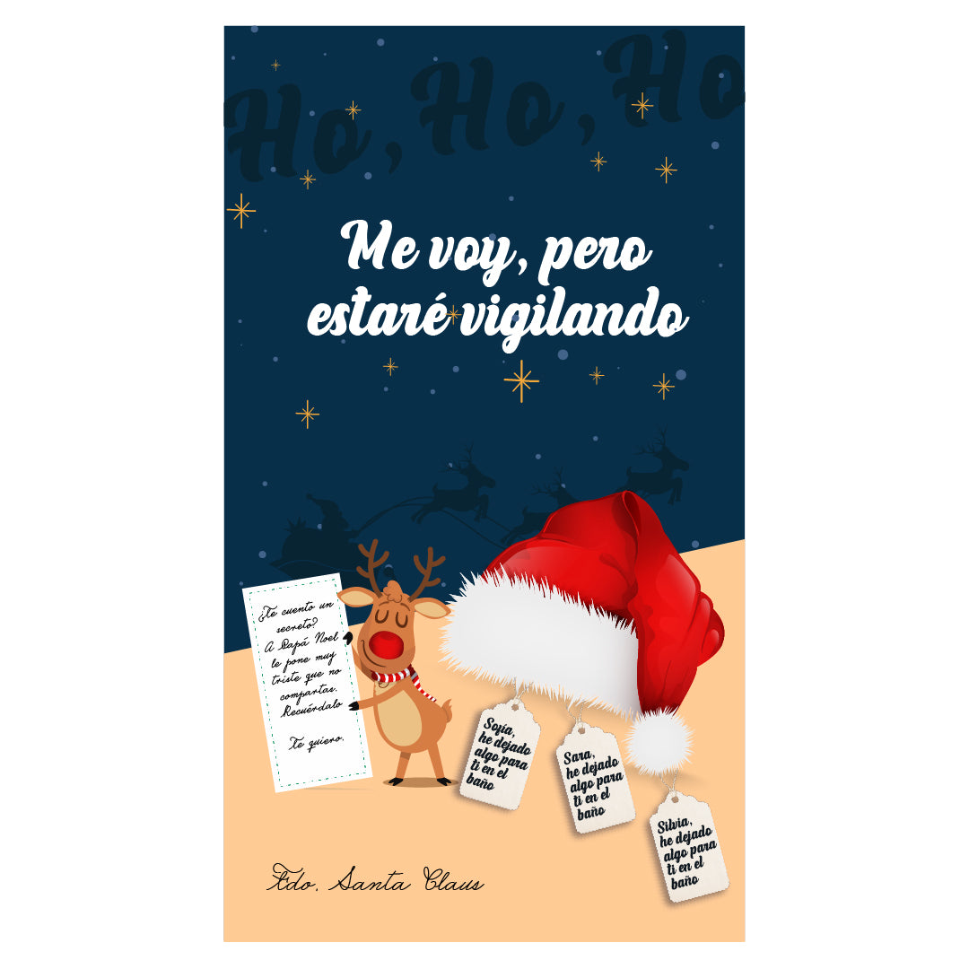 FUNDAS PUERTAS DE NAVIDAD🎄 - PAPA NOEL