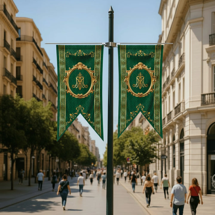 GALLARDETES AVE MARÍA VERDE I