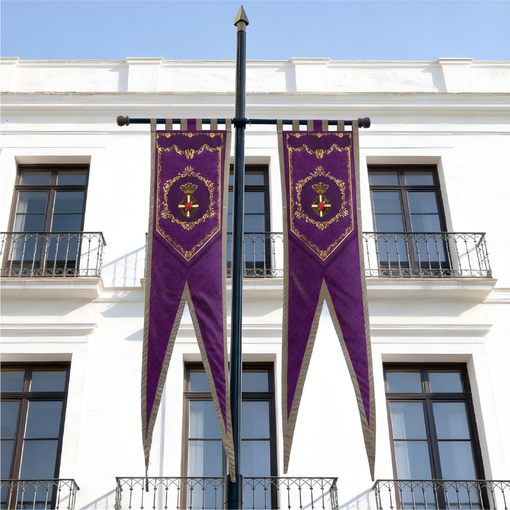 Gallardetes personalizados en varios tamaños y formatos | Banderas Porras