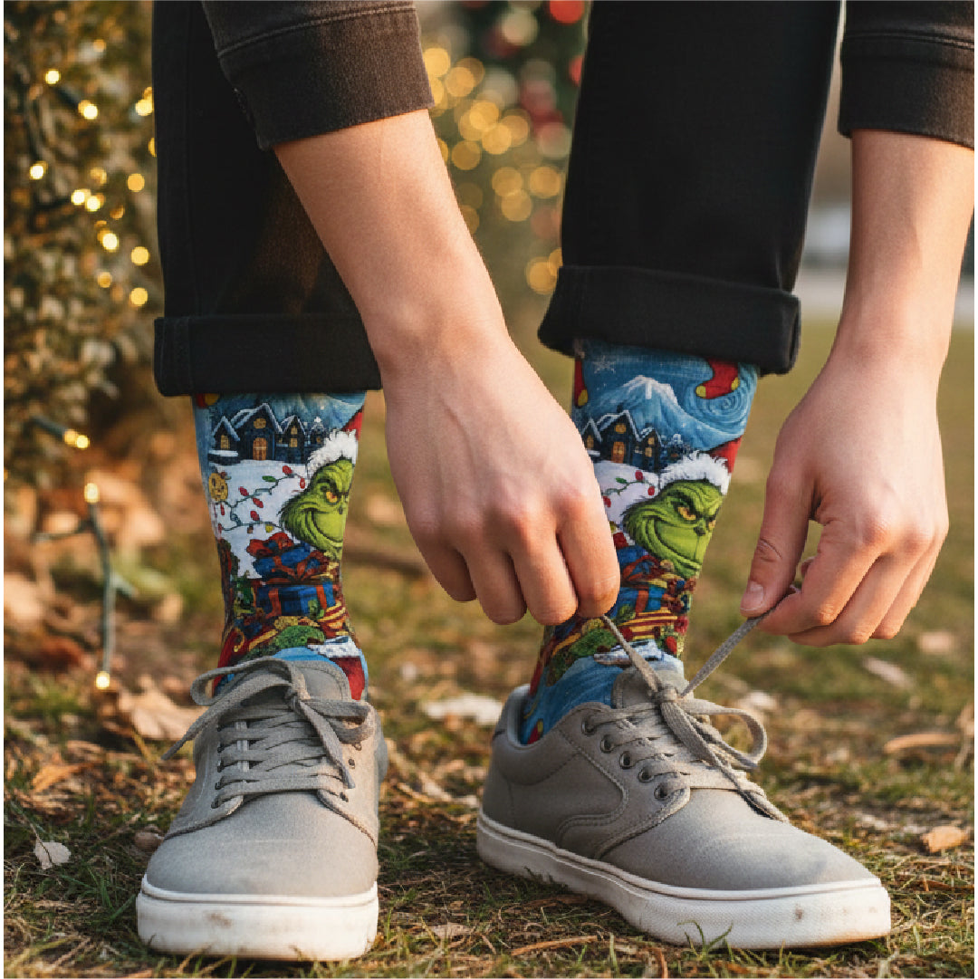 CALCETINES NAVIDAD – Grinch