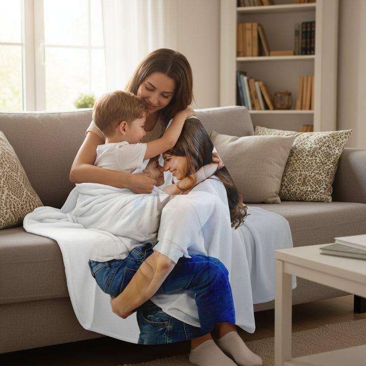 Manta Personalizada Regalo de Padres a Hijos