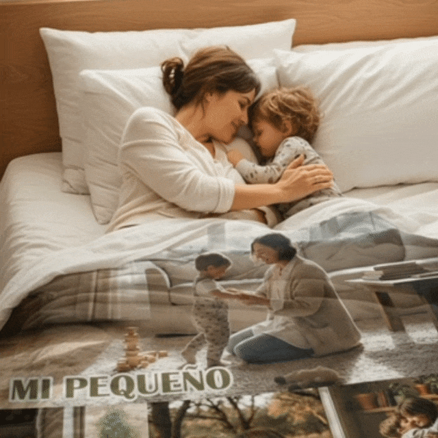Manta Personalizada Regalo de Padres a Hijos