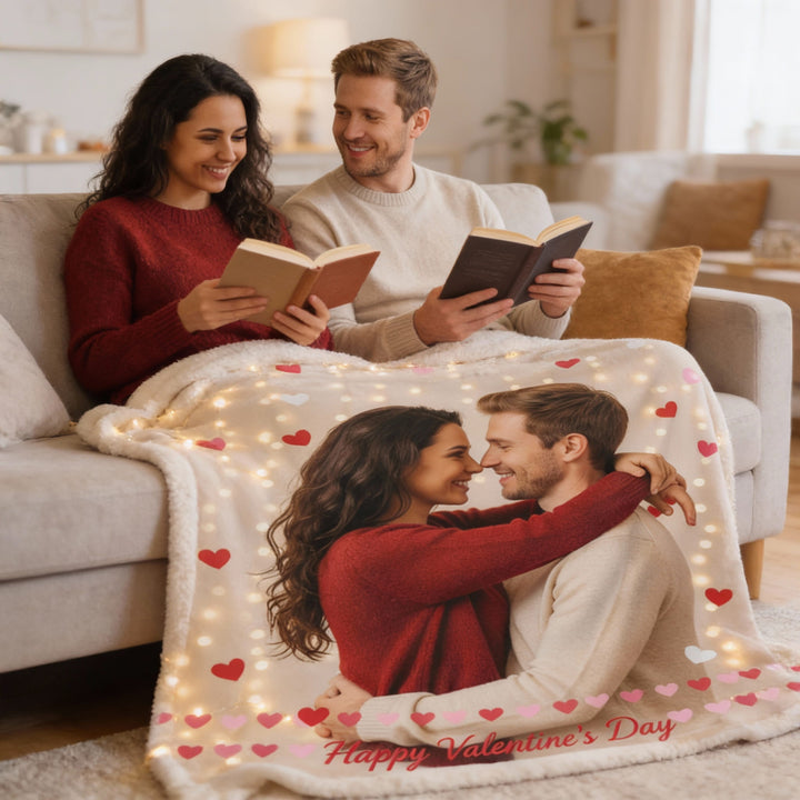 Manta San Valentín Personalizada