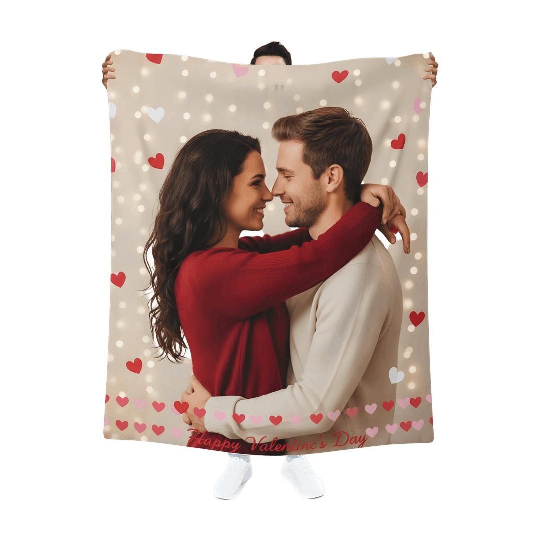 Manta San Valentín Personalizada