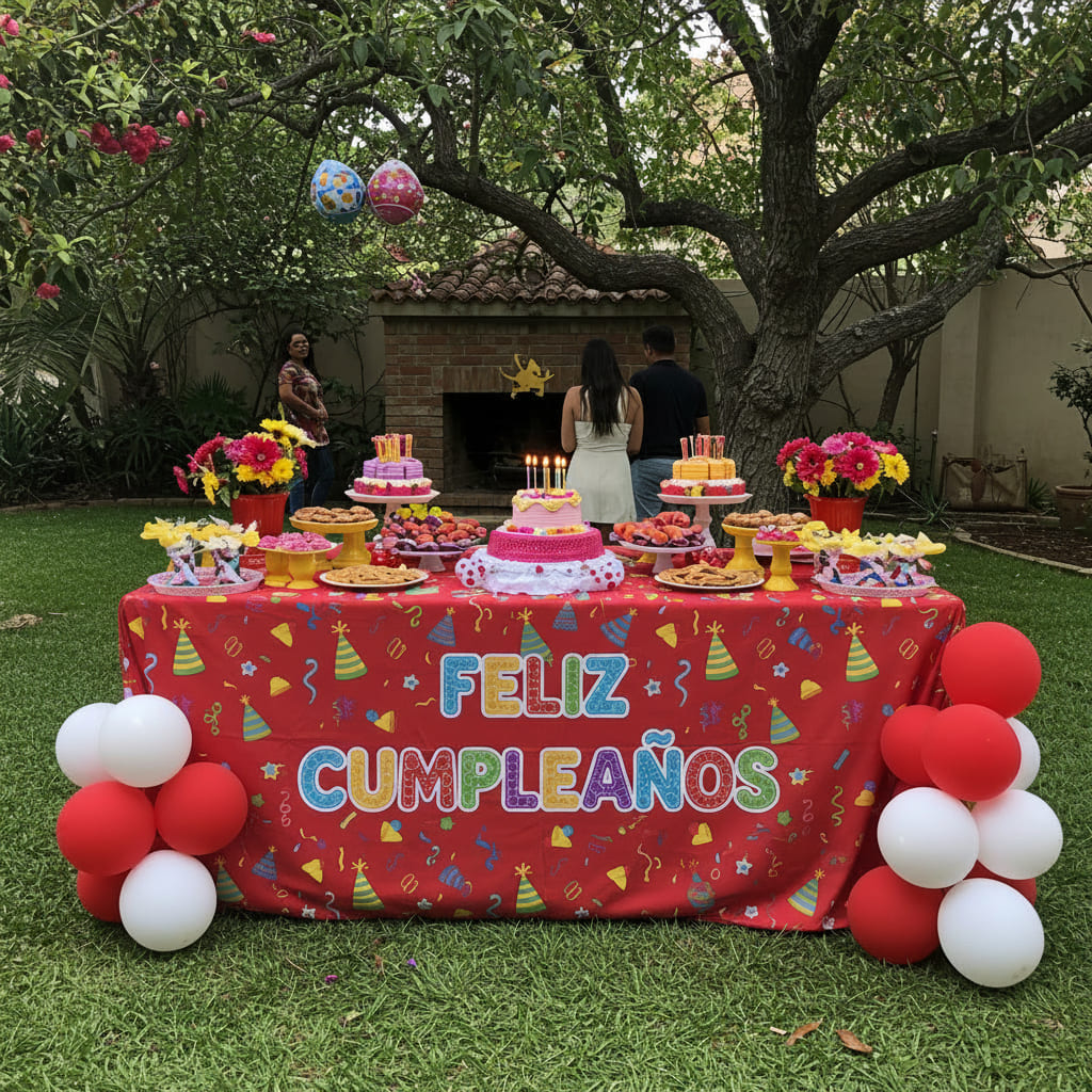 MANTEL CUMPLEAÑOS