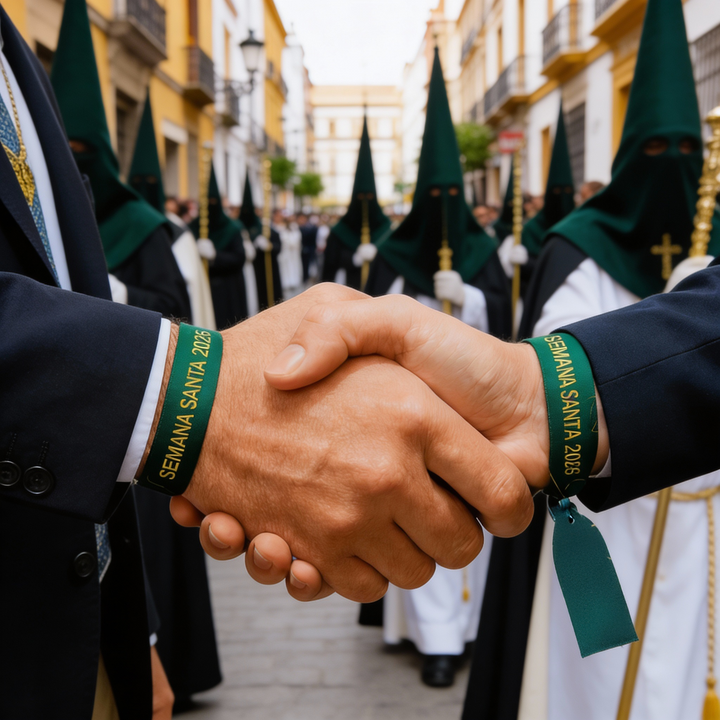 Pulseras de tela Hermandades