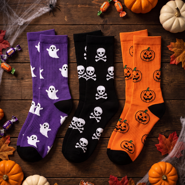 CALCETINES CON CARAS - HALLOWEEN