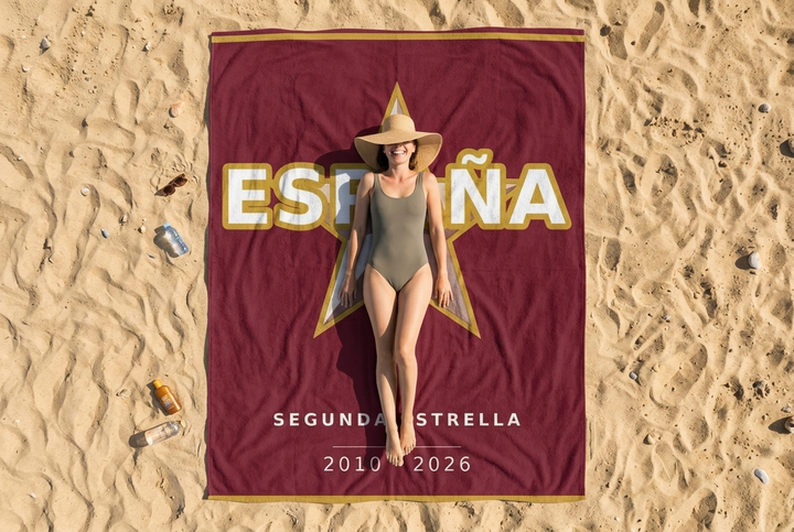 Toalla España SEGUNDA ESTRELLA